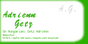 adrienn getz business card